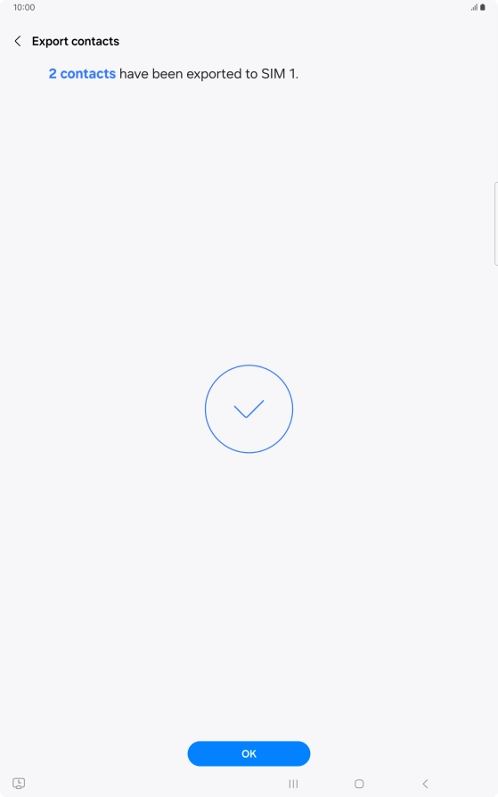 Press OK.