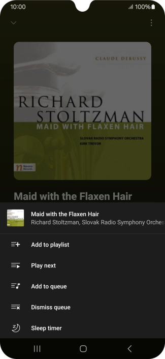 Press the add icon.