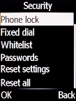 Select Reset all.