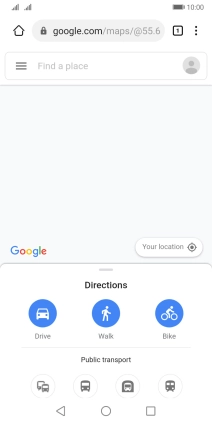 You can now use Google Maps on your phone.