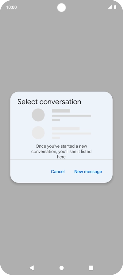 Press New message.