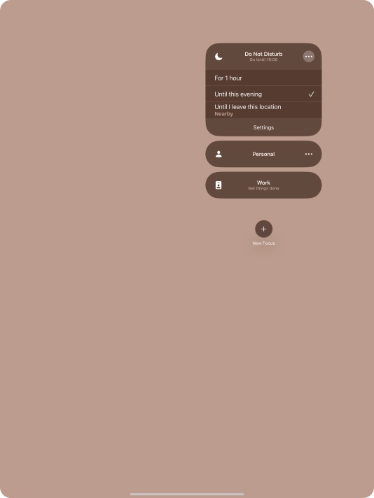 Slide your finger upwards starting from the bottom of the screen to return to the home screen.