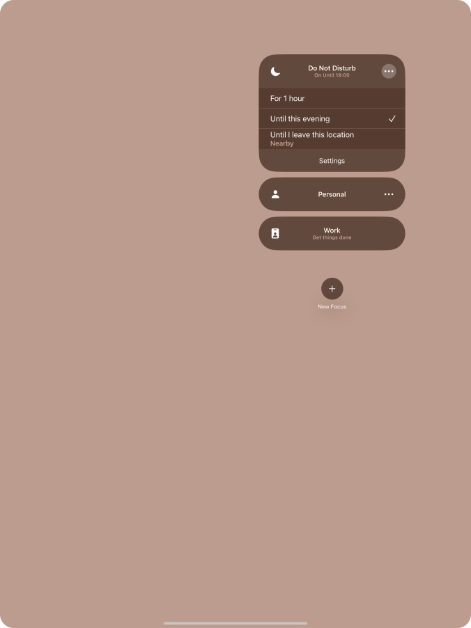 Slide your finger upwards starting from the bottom of the screen to return to the home screen.