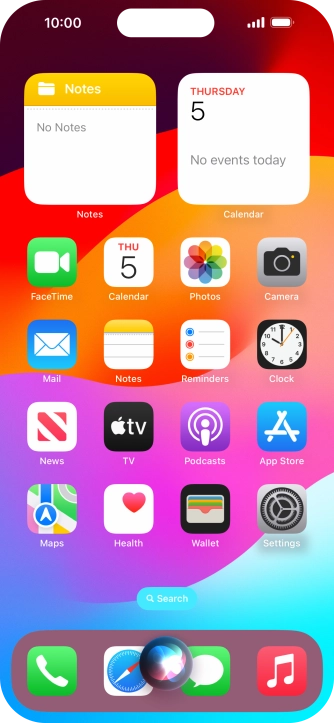 Say, in your own words, what you would like your phone to do, e.g.: CAMERA, CALL [contact], SEARCH THE WEB FOR [information].
