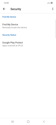 Press Find My Device.