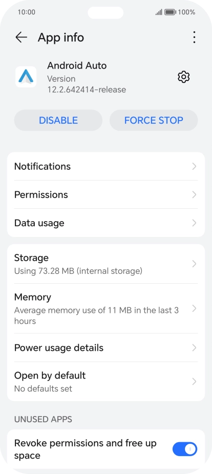Press Permissions.
