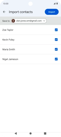 Press the drop down list next to 