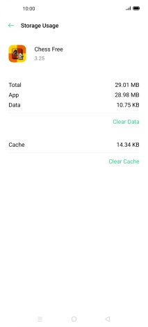 Press Clear Cache.