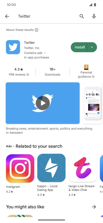 Press Twitter.