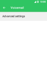 Select Advanced settings.