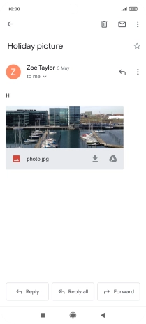 Press Reply.