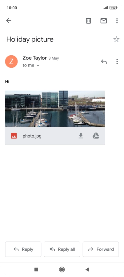 Press Reply.