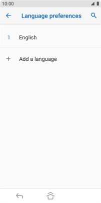Press Add a language.