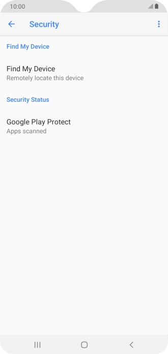 Press Find My Device.