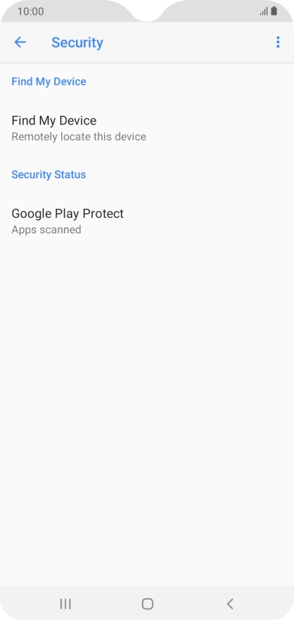 Press Find My Device.