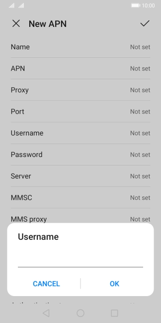 Key in wap and press OK.