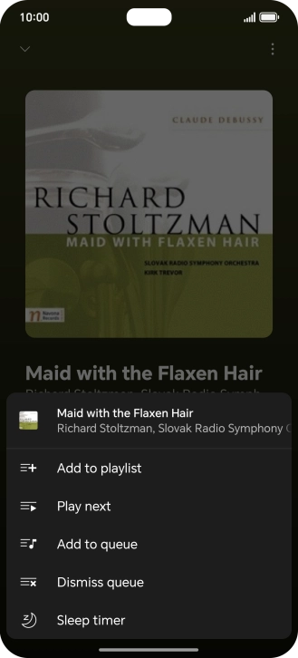 Press the add icon.