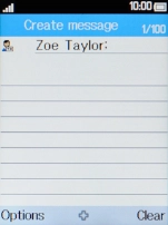 Highlight the text input field and key in the required text.