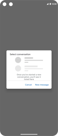 Press New message.