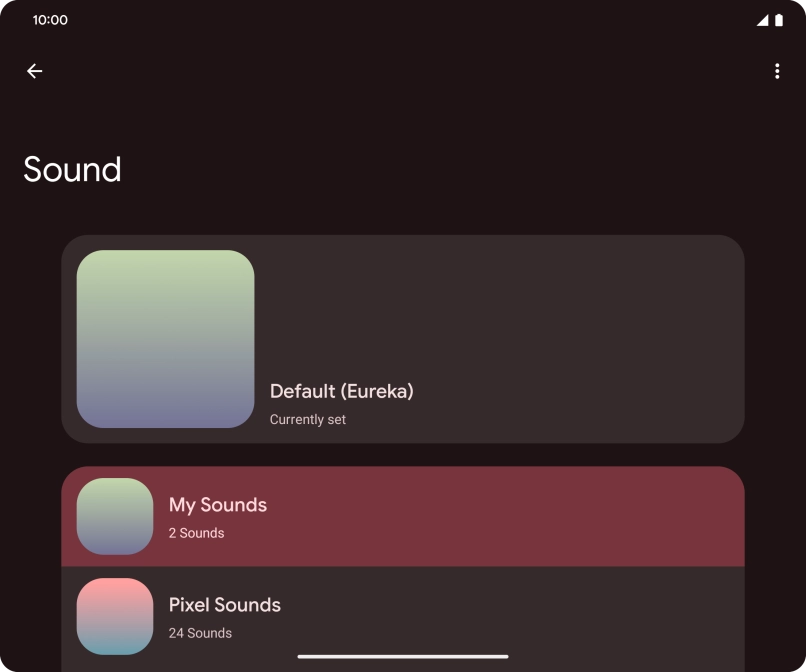 Press Pixel Sounds.