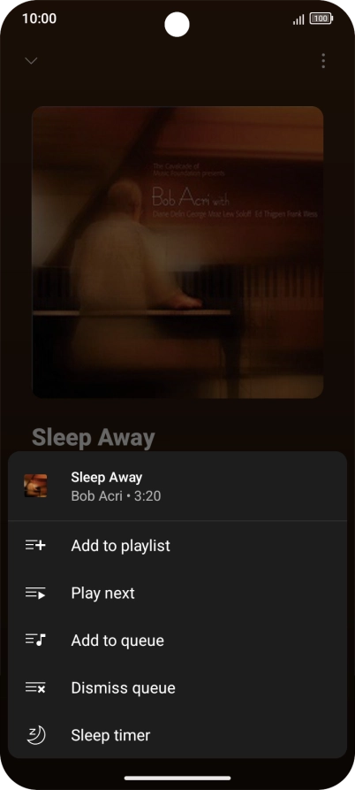 Press the add icon.