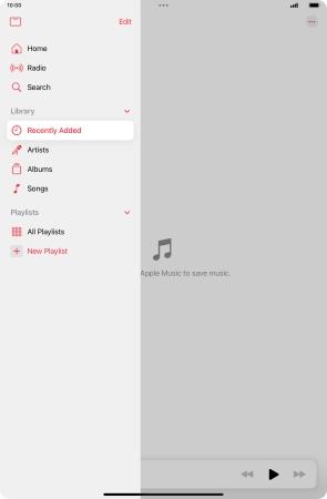 Press New Playlist.