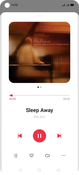 Press arrow right to go to the next audio file.