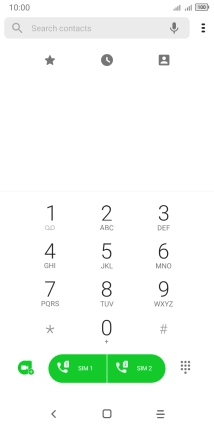 Press and hold number key 1 to call voicemail. Follow the instructions to listen to your messages.
