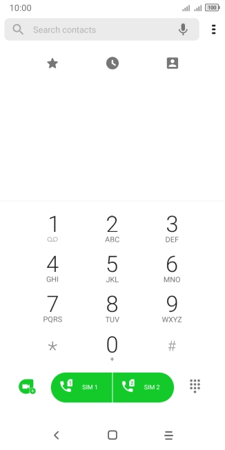 Press and hold number key 1 to call voicemail. Follow the instructions to listen to your messages.