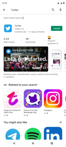 Press Twitter.