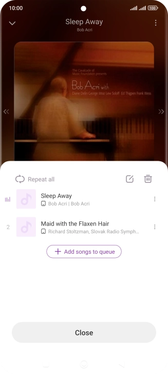 Press the add icon.