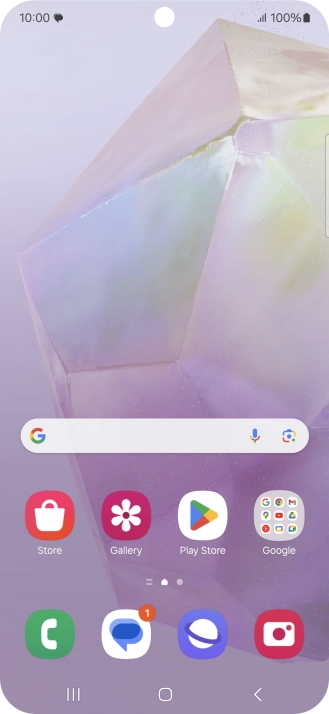 The text/picture message icon shows that you've received a new text or picture message.