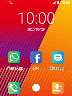 The divert icon shows that all incoming calls are diverted.