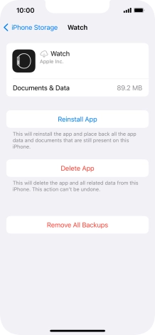 Slide your finger upwards starting from the bottom of the screen to return to the home screen.