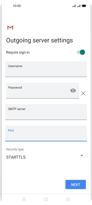 Press the drop down list below 