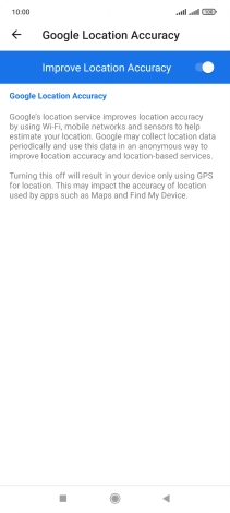 If you press the indicator next to 
