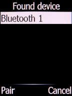 Select the required Bluetooth device and follow the instructions on the screen to pair the device with your phone.