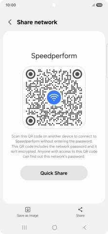 Place the QR code inside the camera frame on the other device to scan the code.