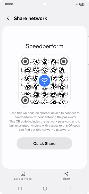 Place the QR code inside the camera frame on the other device to scan the code.