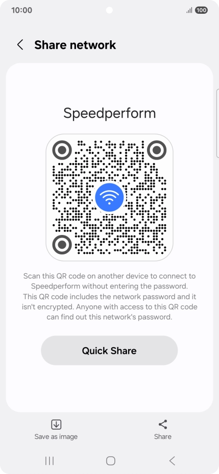 Place the QR code inside the camera frame on the other device to scan the code.