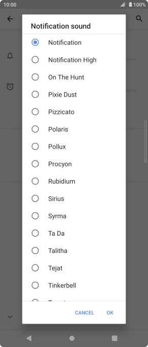 Press the required message tones to hear them.