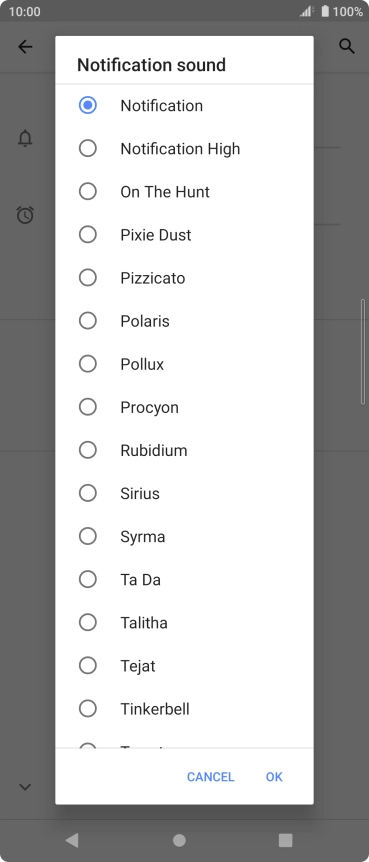 Press the required message tones to hear them.