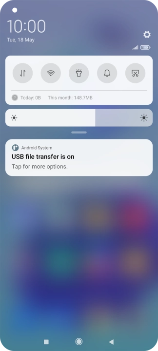 Press Tap for more options..
