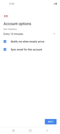 Press the drop down list below 