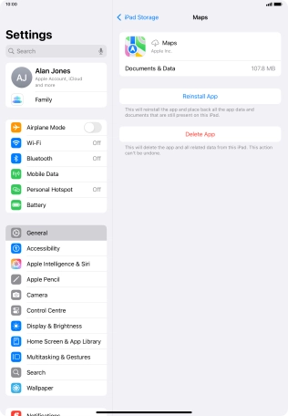 Slide your finger upwards starting from the bottom of the screen to return to the home screen.