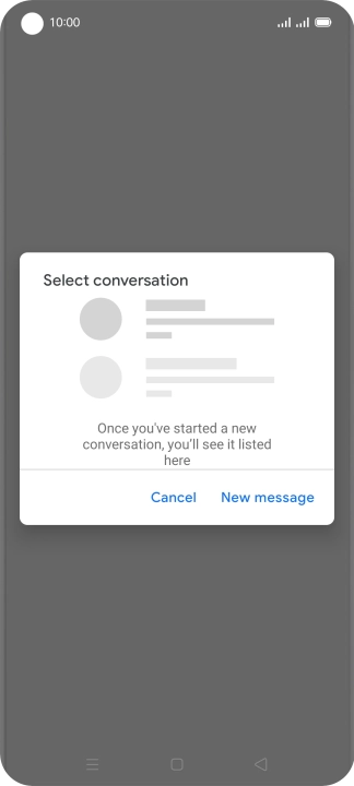Press New message.