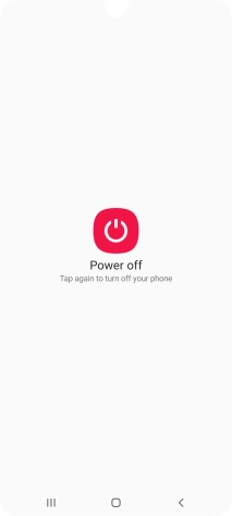 Press Power off.