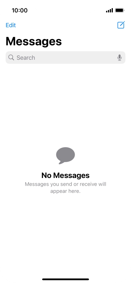 Press the new message icon.