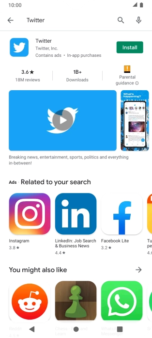 Press Twitter.