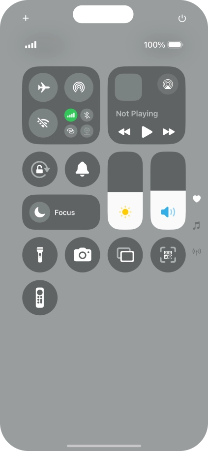Press the add icon.